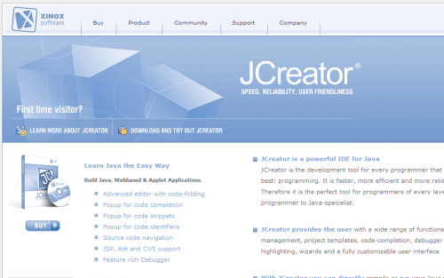 Java程序开发工具 JCreator