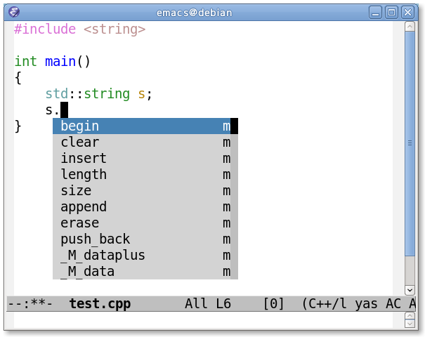 C/C++代码编辑器 GCCSense