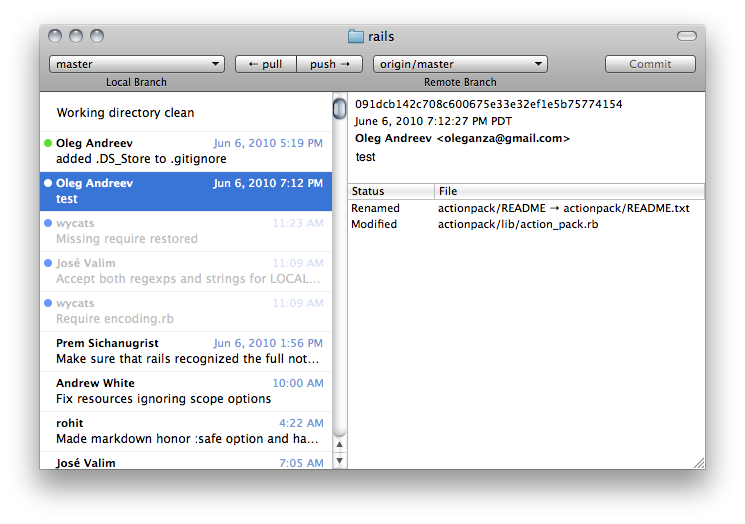 Mac OS X 界面的Git的版本控制系统 Gitbox
