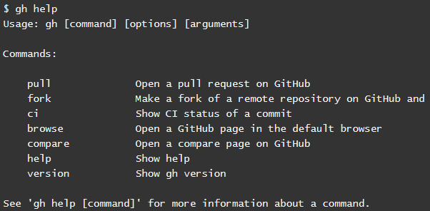 Github 命令行客户端 gh