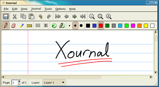 笔记素材工具 Xournal